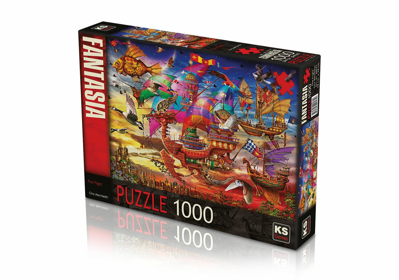 Ks Games The Flight 1000 Parça Puzzle