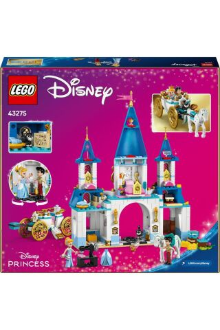 ® │ Disney Princess Sindirella’nın Şatosu ve At Arabası 43275 - 6+ Oyuncak Yapım Seti (596 Pr)