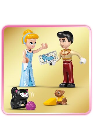 ® │ Disney Princess Sindirella’nın Şatosu ve At Arabası 43275 - 6+ Oyuncak Yapım Seti (596 Pr)