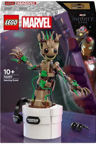 ® Marvel Dans Eden Groot 76297 – 10 Yaş ve Üzeri Yapım Seti (459 Parça)