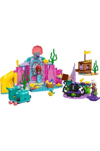 ® │ Disney Princess Ariel'in Kristal Mağarası 43254 - 4+ Oyuncak Yapım Seti (141 Parça)