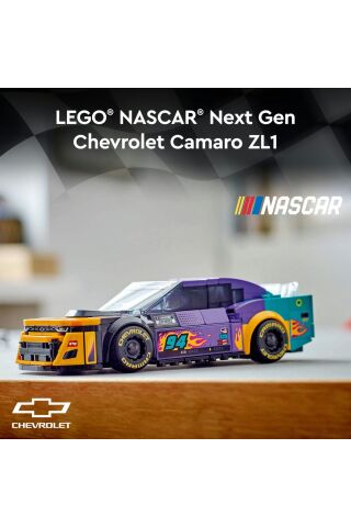 ® Speed Champions NASCAR® Next Gen Chevrolet Camaro ZL1 76935 – 9 Yaş ve Üzeri Yapım Seti (328P)