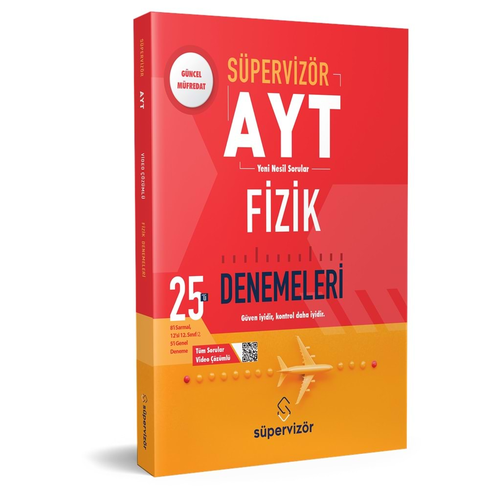 Süpervizör Ayt Fizik 25 Li Deneme