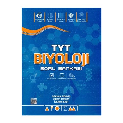 Apotemi Yayınları TYT Biyoloji Soru Bankası