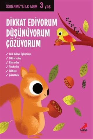 Dikkat Ediyorum Düşünüyorum Çözüyorum 3 Yaş