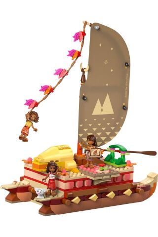 ® │ Disney Princess Moana'nın Macera Kanosu 43270 - 6+ Oyuncak Yapım Seti (529 Parça)