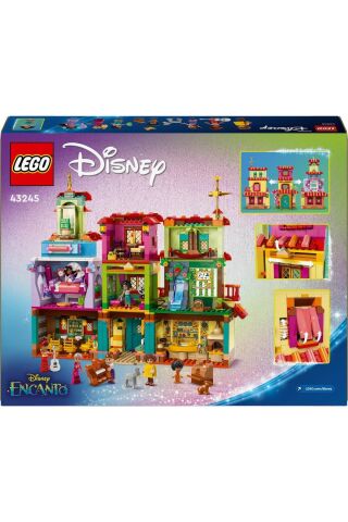 ® │ Disney Sihirli Madrigal Evi 43245 - 7+Yaratıcı Oyuncak Yapım Seti (1560 Parça)
