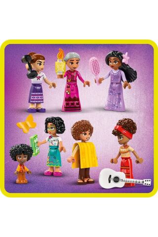 ® │ Disney Sihirli Madrigal Evi 43245 - 7+Yaratıcı Oyuncak Yapım Seti (1560 Parça)