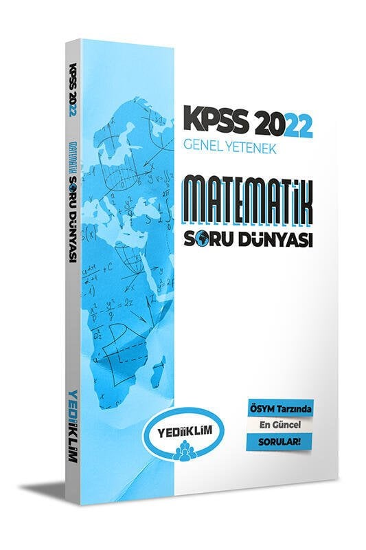 Yediiklim Yayınları 2022 KPSS Genel Yetenek Matematik Soru Dünyası